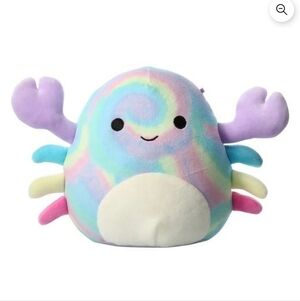 Christabel Crab Squishmallow Plush Dolll Sea Life NWT